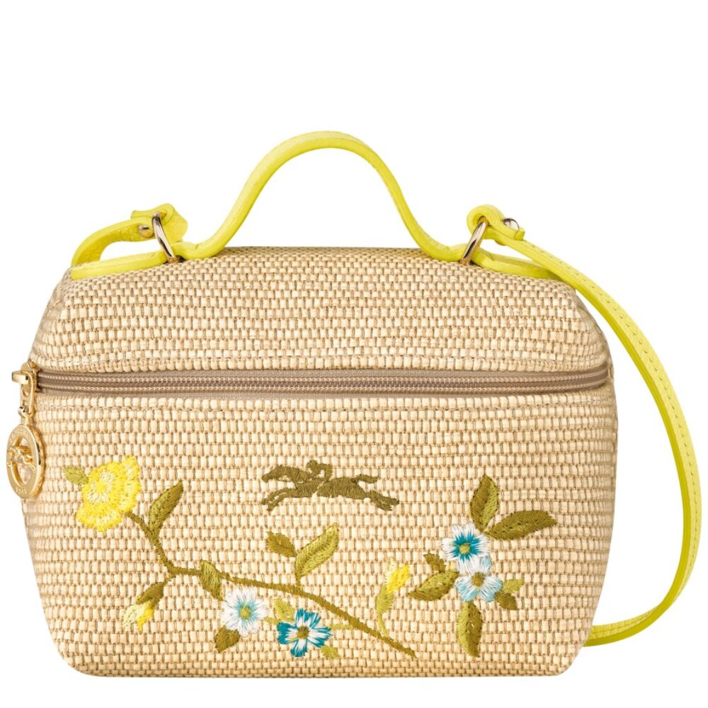 Longchamp Le Panier Pliage XS in Yellow - Crossbody/Vanity bag